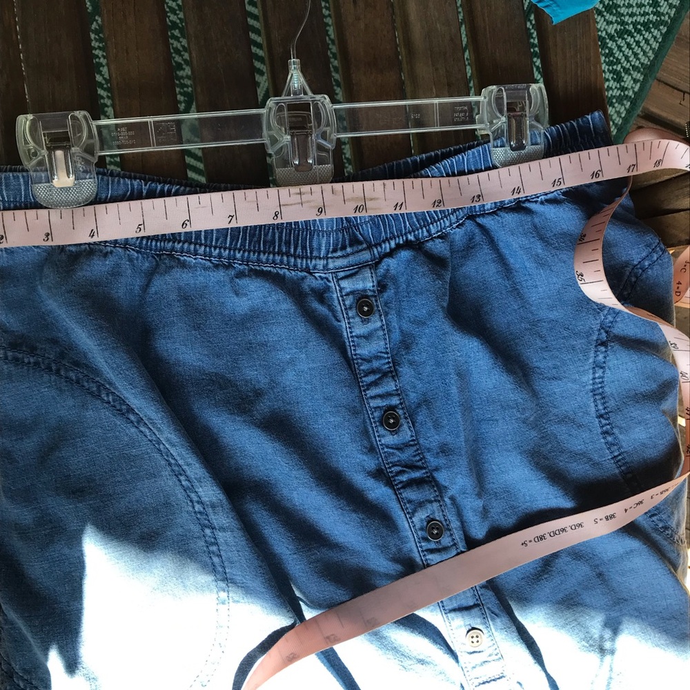 J Jill denim skirt M